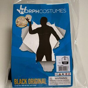 Halloween Unisex Black Morph Costume 1Pc Sz XL​​​